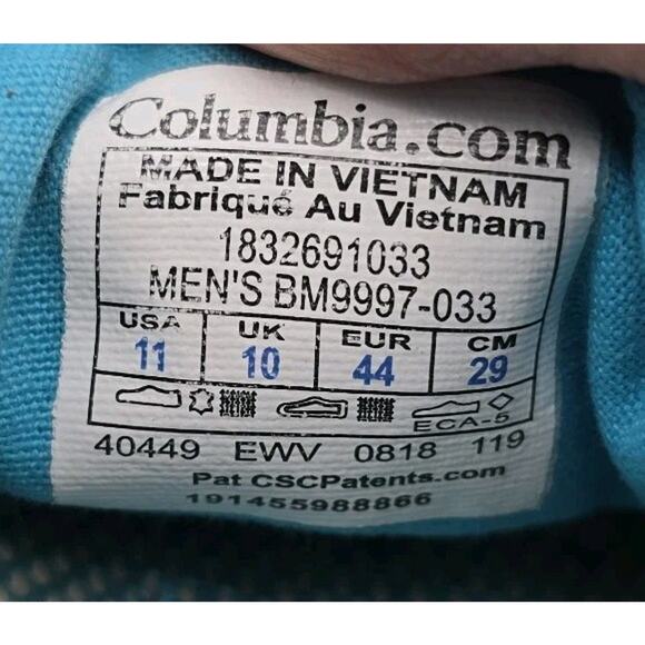 Columbia Shoes Mens 11 Gray Bahama Vent Loco Relaxed III Loafers Techlite Boat main image 7